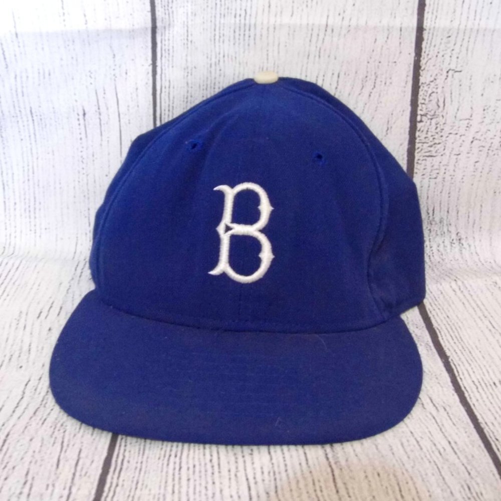 Brooklyn Dodgers Vintage Blue Cooperstown MLB Baseball Hat Size 7 1/4